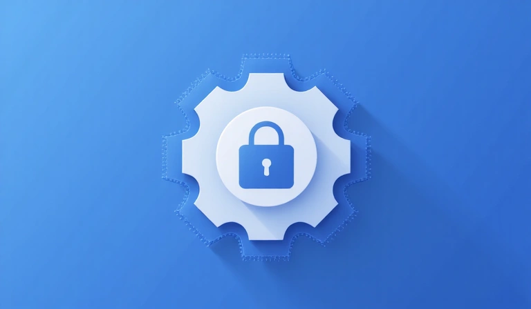 Icona di un'impostazione o di un pannello di controllo per la privacy